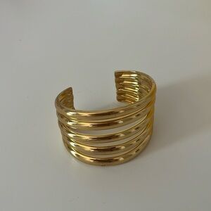 Gold arm cuff